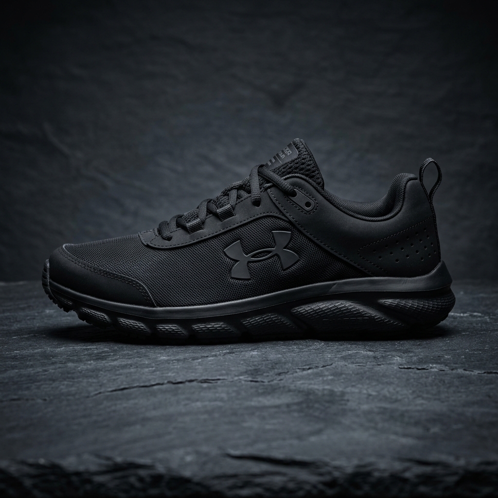 Championes Under Armour Charged Black Unisex