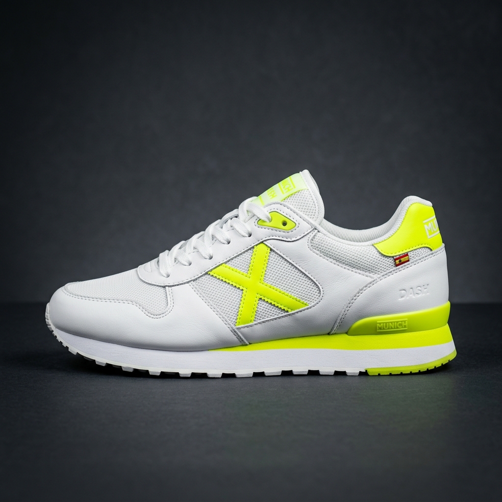 Championes Munich Dash Neon/Blanco