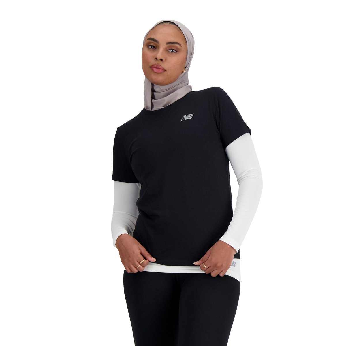 REMERA NEW BALANCE W BLK