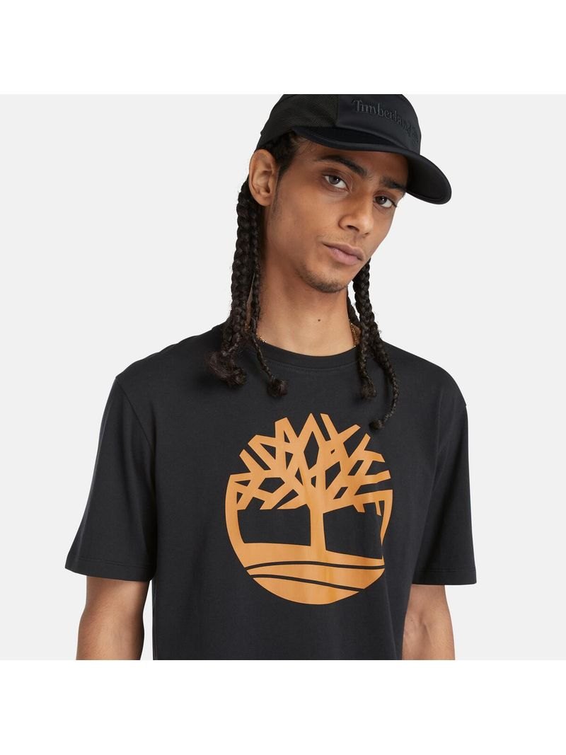 REMERA TIMBERLAND LOGO BLK