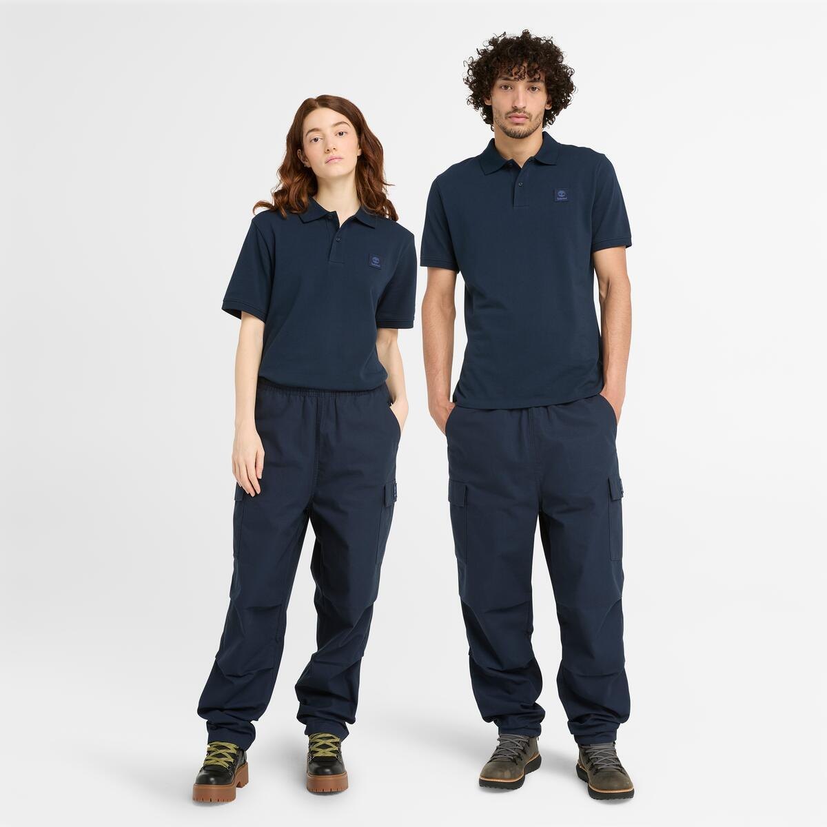REMERA TIMBERLAND WOVEN POLO