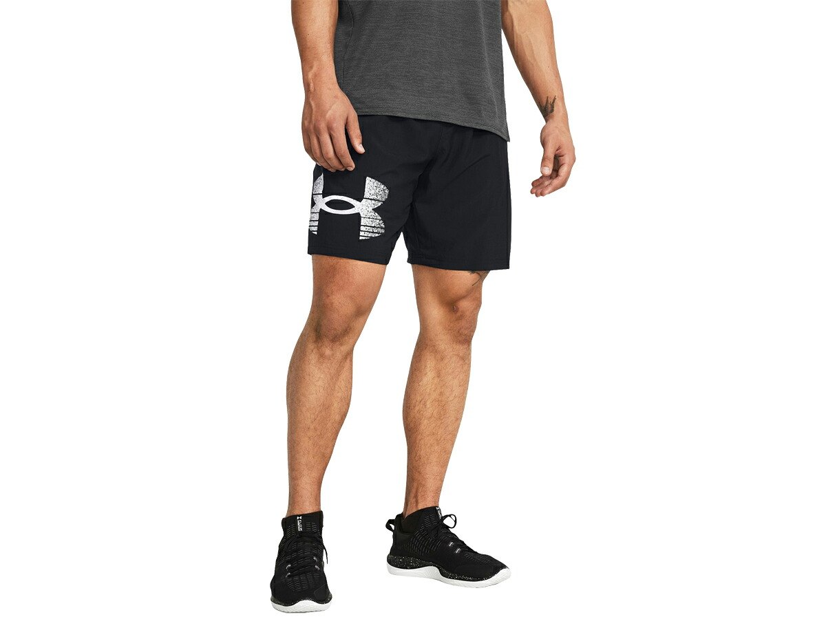 SHORT UA WOVEN BLK